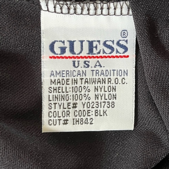 Y2K Guess Women's USA Made Floral Stretch Mesh Removal Straps Mini Dress Small - Picture 10 of 14